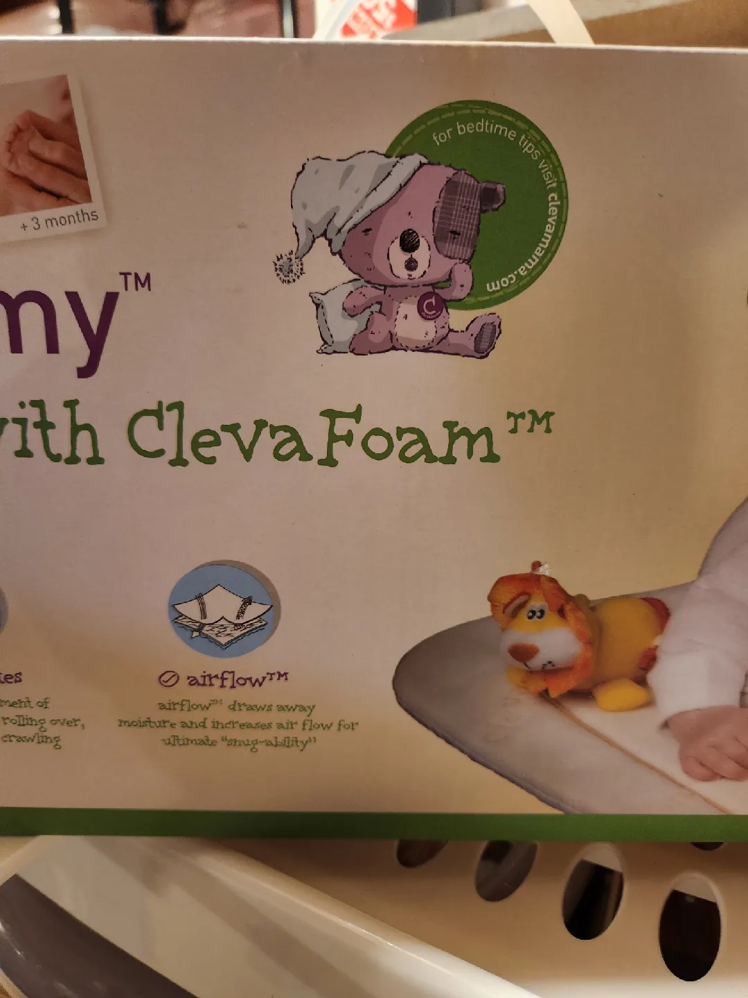 Clevamama ClevaTummy Play Mat with ClevaFoam image indicator(4)