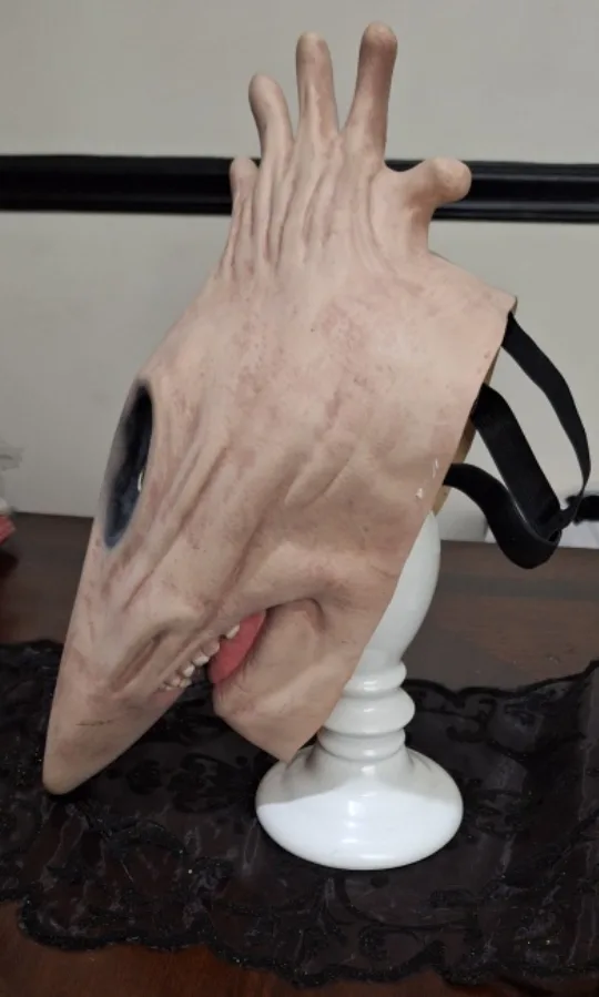 Spirit Halloween Adam Mask with Finger Eyeballs image indicator(3)