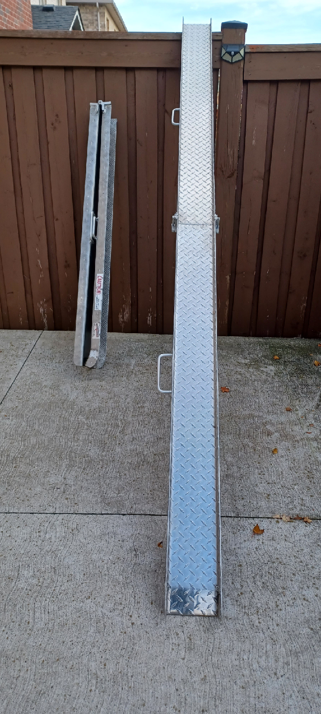 Portable Aluminum Folding Ramp