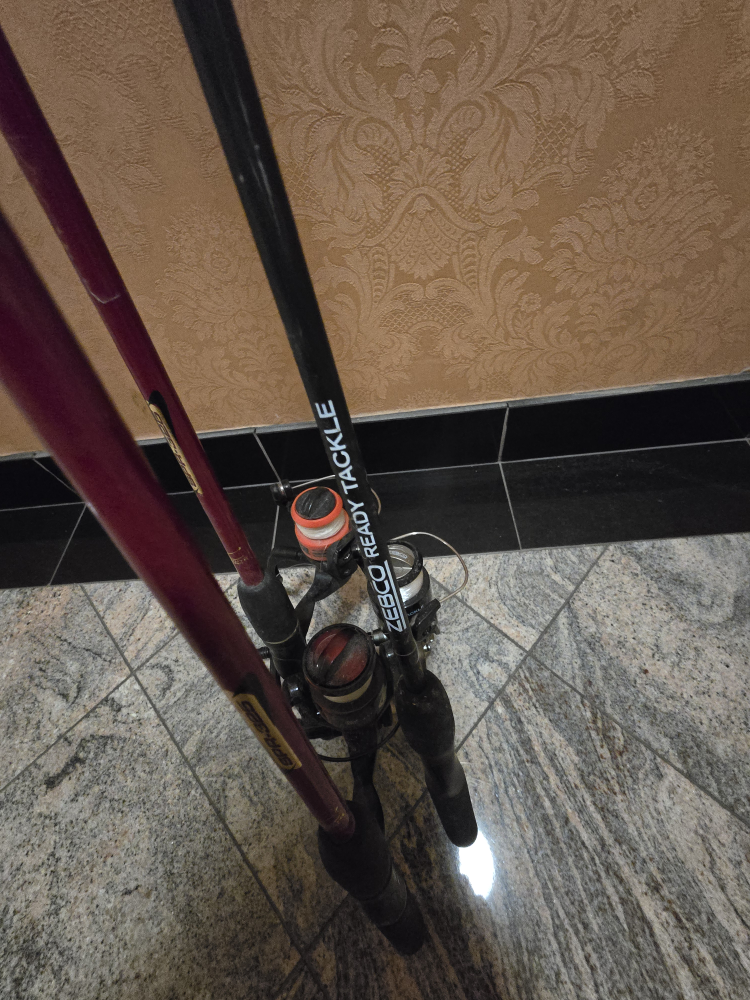3  Fishing Rods -$50 for all