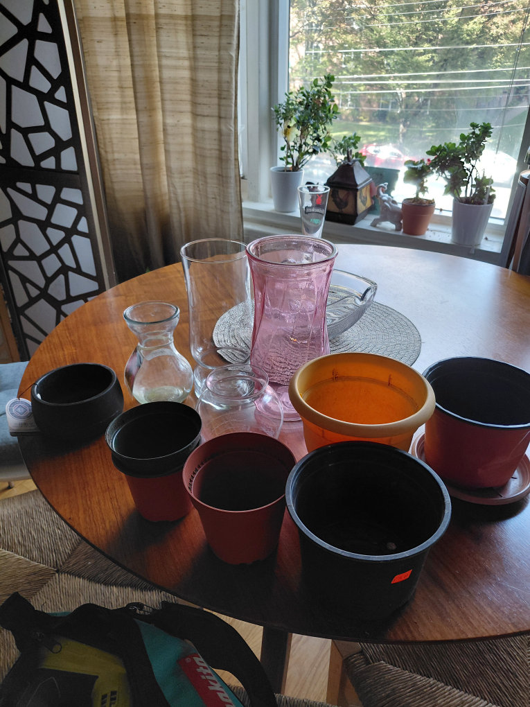 Assorted Vases & Flower Pots