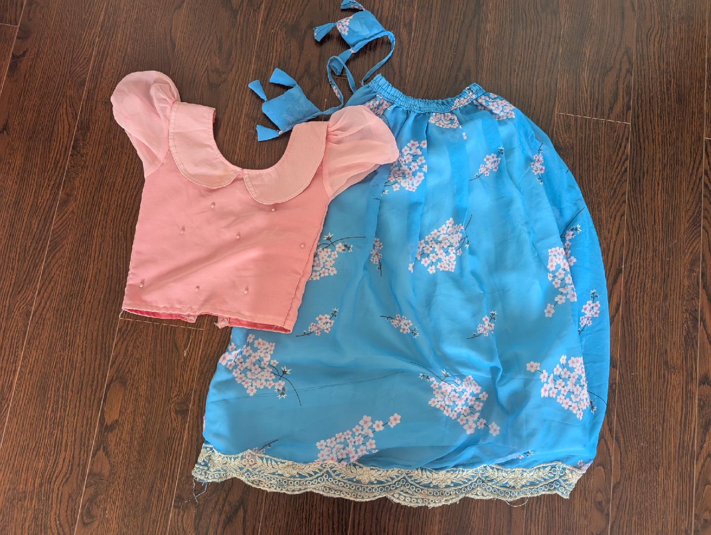 Pink & Blue Dress Costume