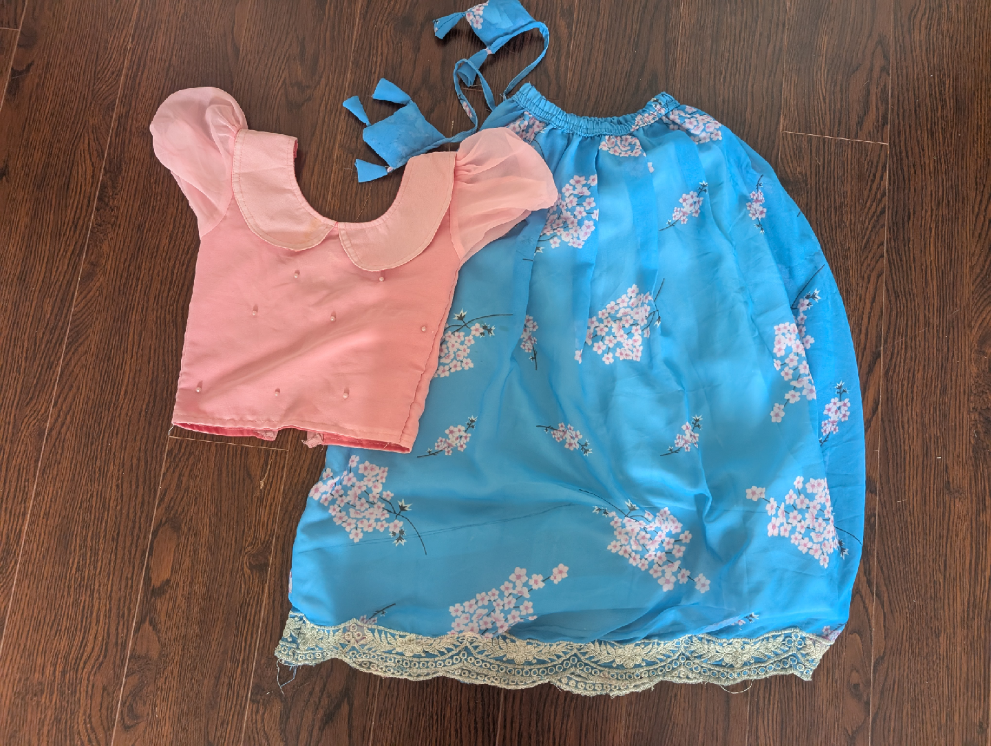Pink & Blue Dress Costume - photo 3