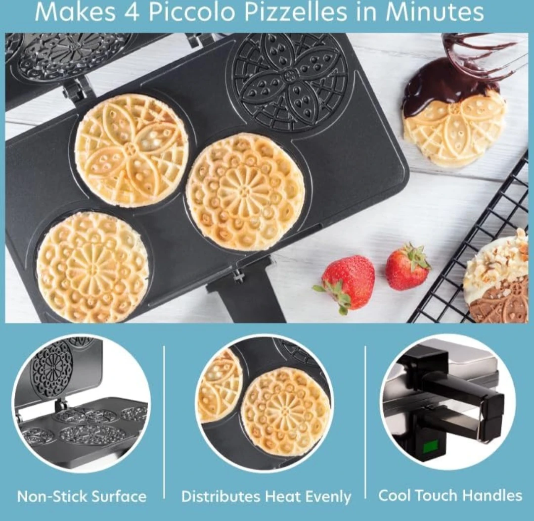 CucinaPro Piccolo Pizzelle Baker - photo 5