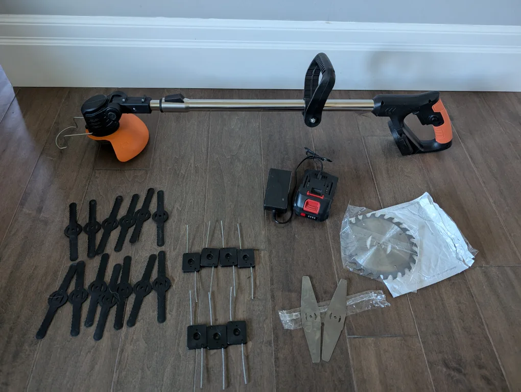 Battery Powered Weed Trimmer For Sale image indicator(2)