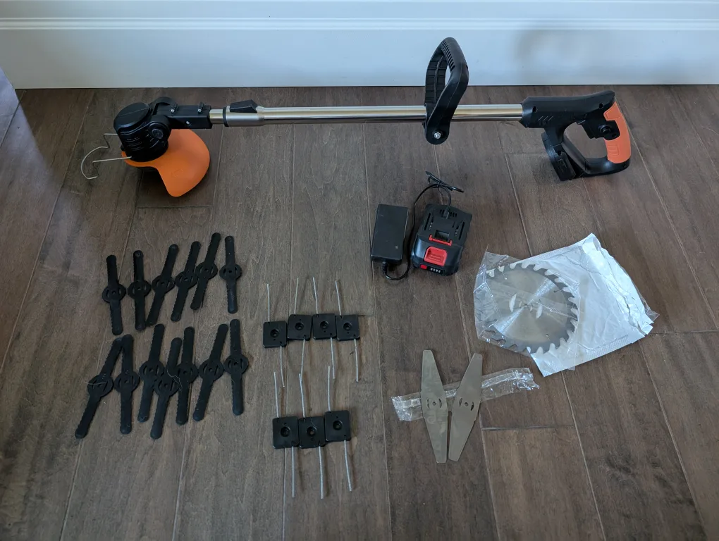 Battery Powered Weed Trimmer For Sale image indicator(3)