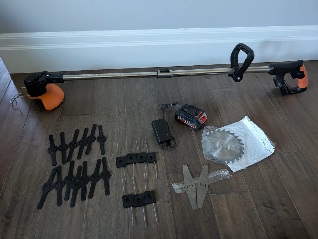 Battery Powered Weed Trimmer For Sale image indicator(5)