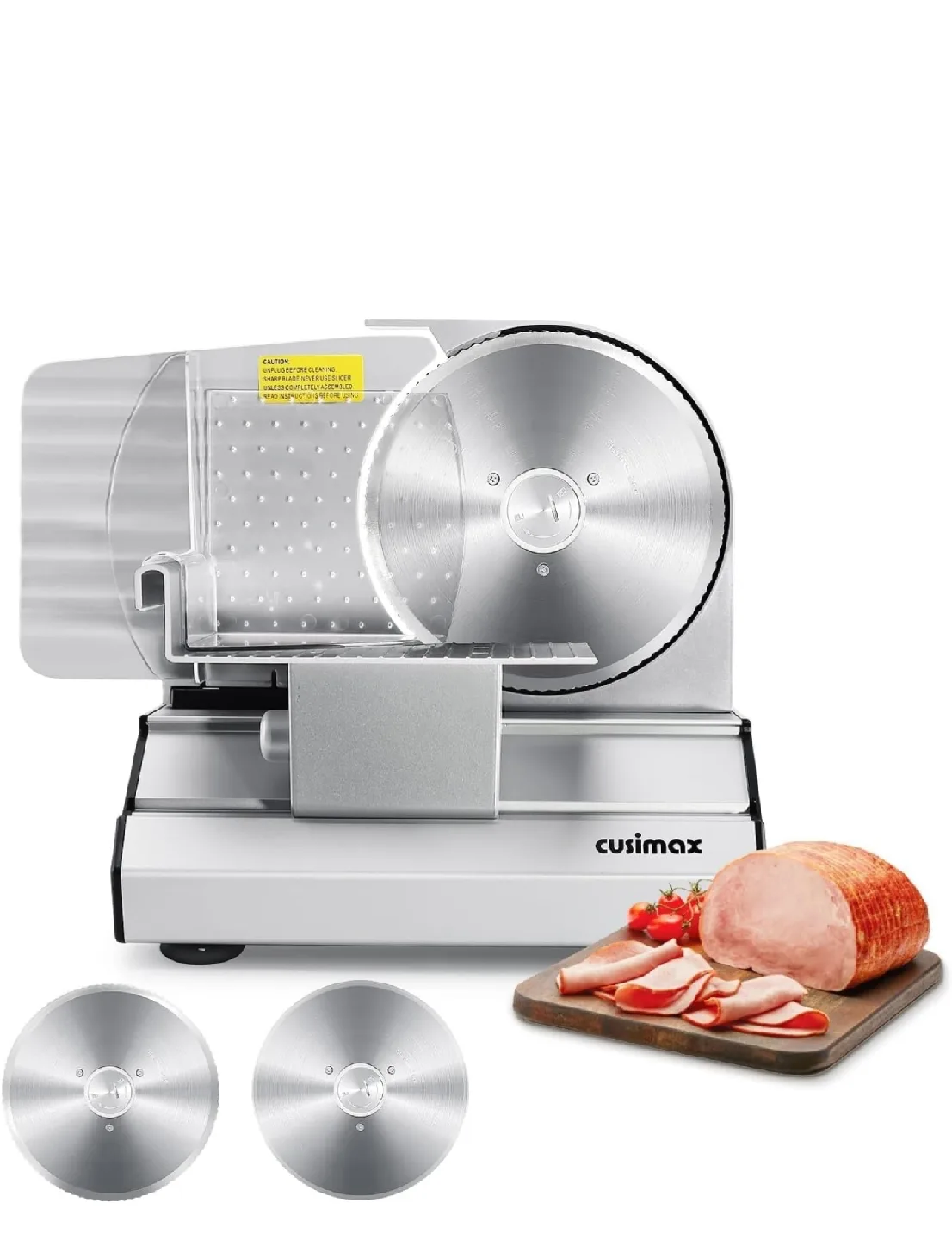 Cusimax 200W Meat Slicer - Kitchen Helper image indicator(2)