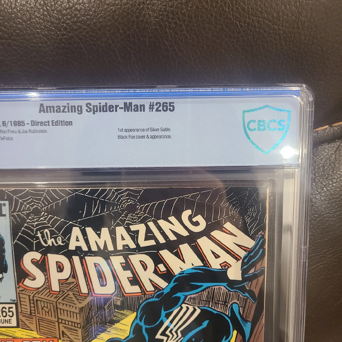 Amazing Spider-Man #265 CBCS 9.0 White image indicator(3)
