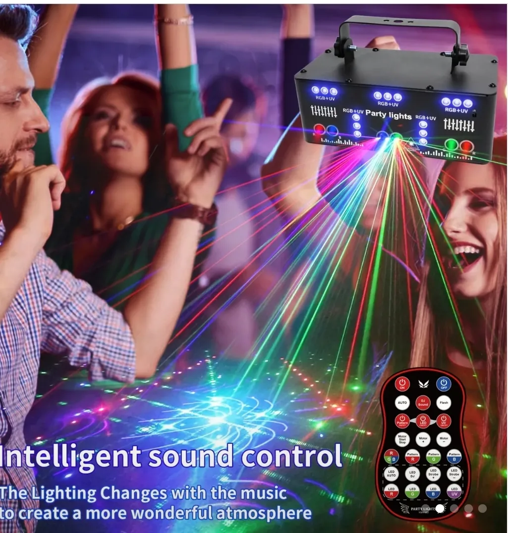 DJ Disco Party Strobe Lights thumbnail
