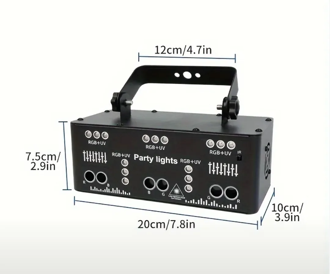 DJ Disco Party Strobe Lights image indicator(2)