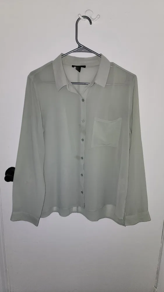 Light Green Button-Up Shirt thumbnail