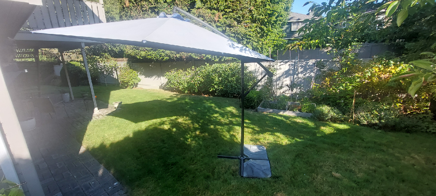 Patio Umbrella with Base - Outdoor Shade