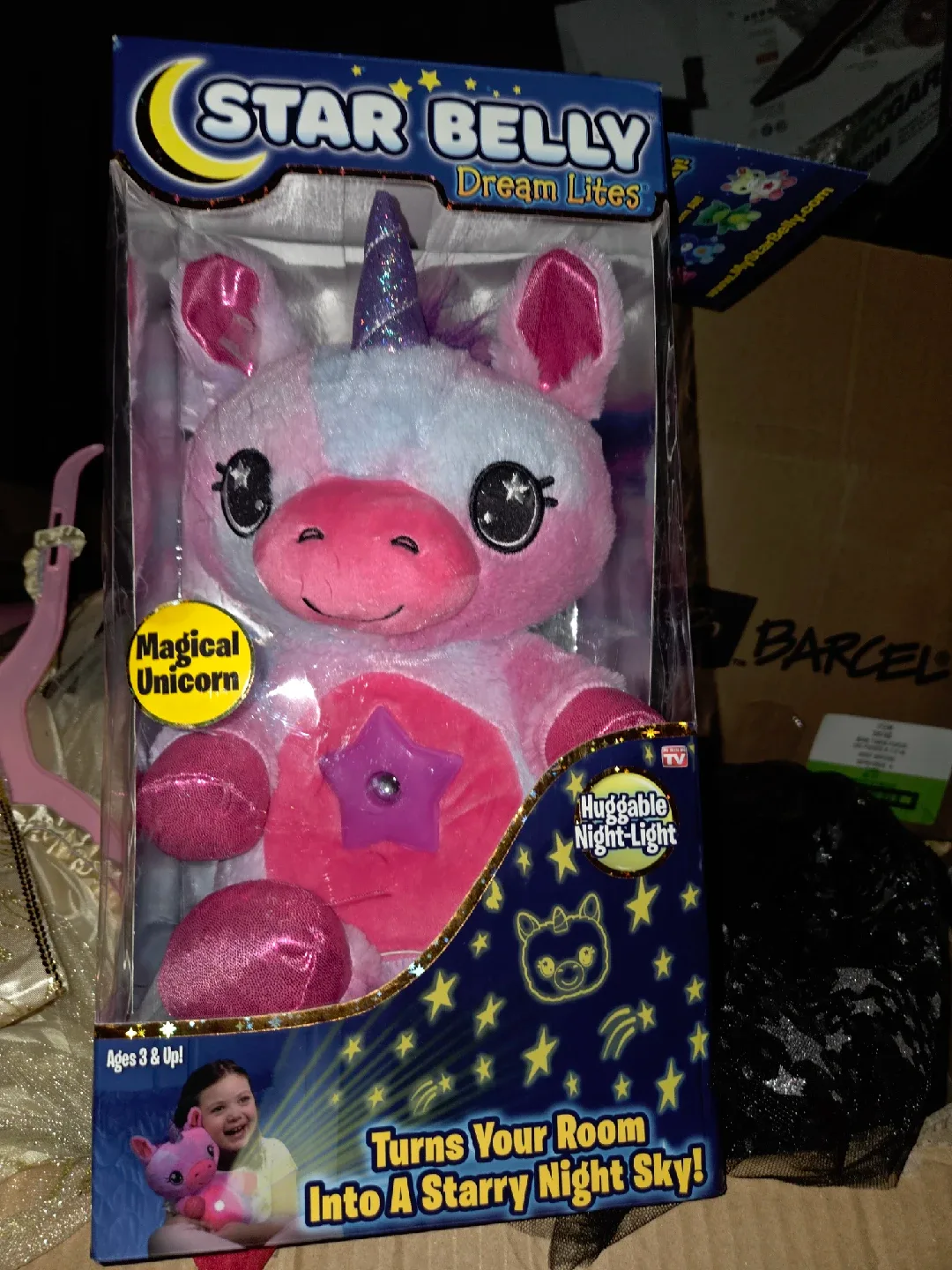 Star Belly Dream Lites Magical Unicorn Night Light thumbnail