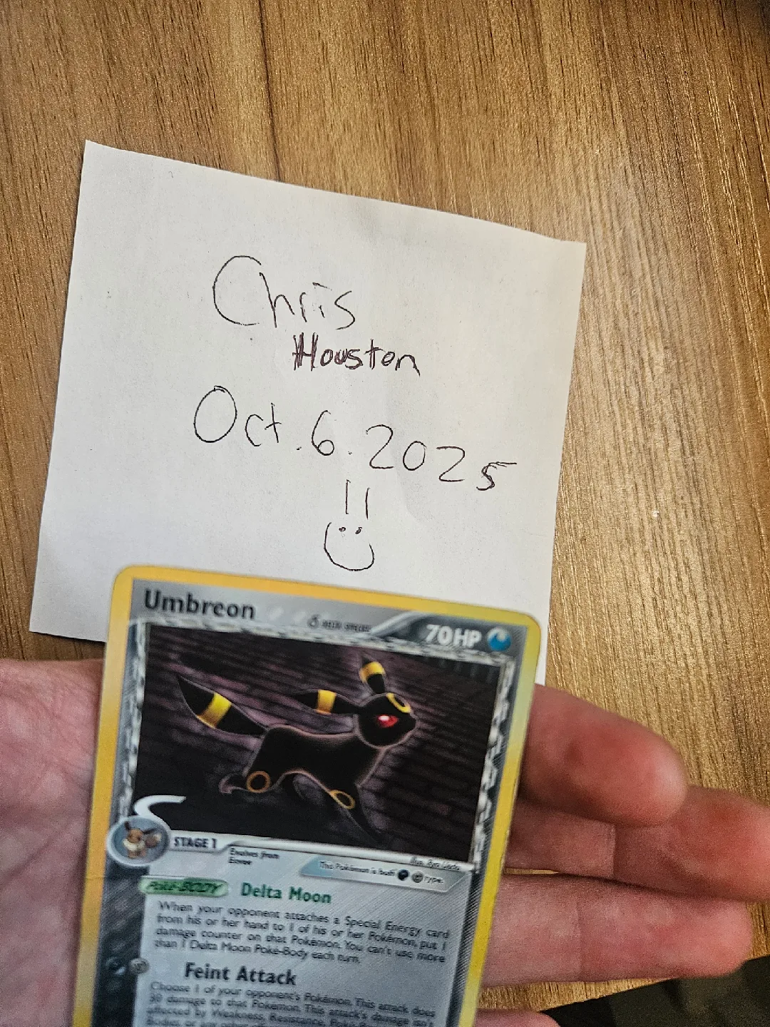 Pokemon TCG - Umbreon 17/113 ex Delta Species Holofoil image indicator(7)