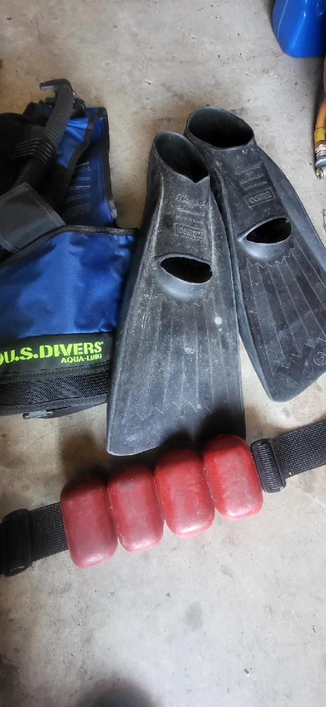 U.S. Divers Scuba Diving Gear Set image indicator(3)