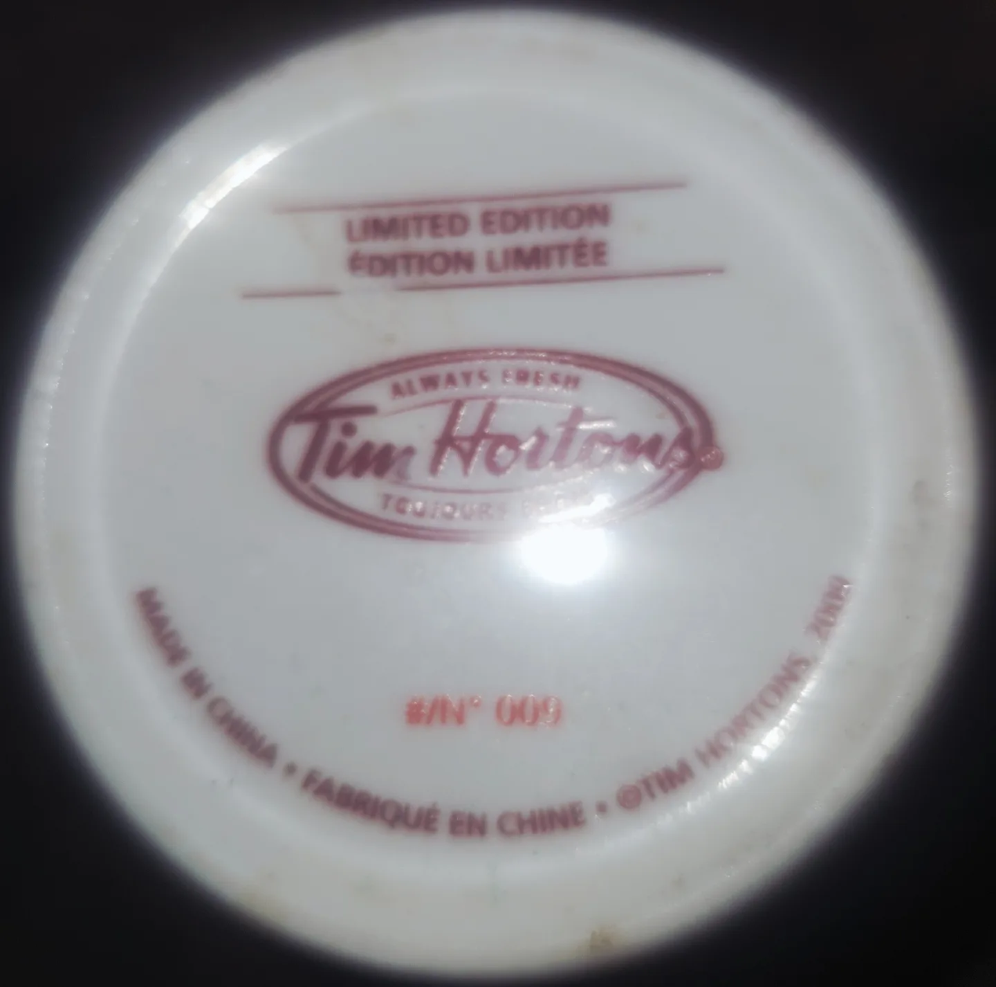 Tim Hortons Limited Edition Mug image indicator(2)