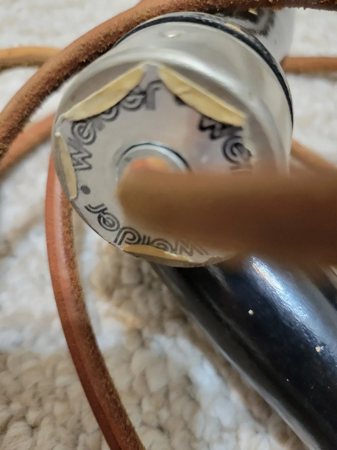 Vintage Weider Leather Skipping Rope image indicator(2)