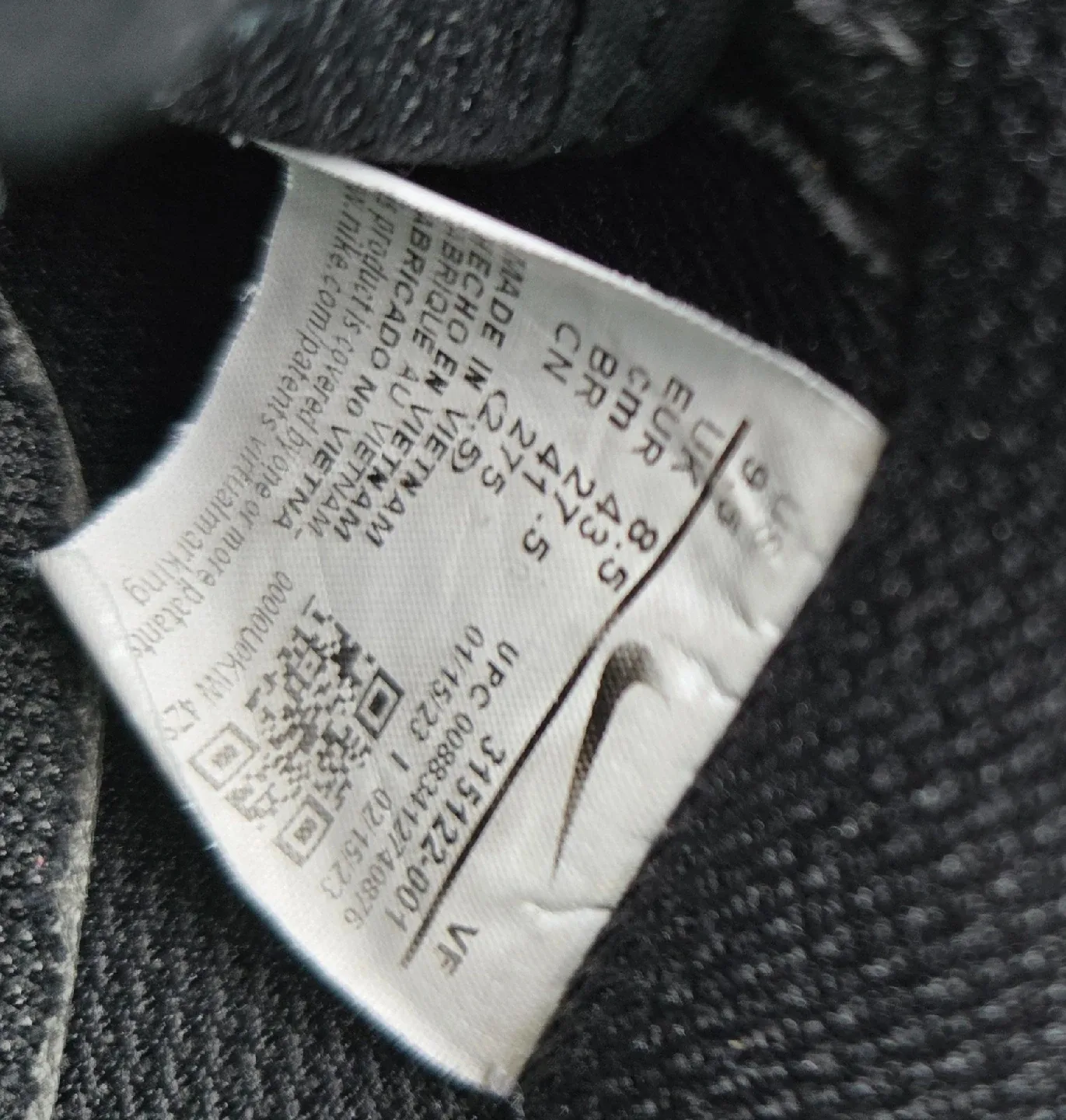 Nike Air Force 1 Black, Size 9 US image indicator(3)