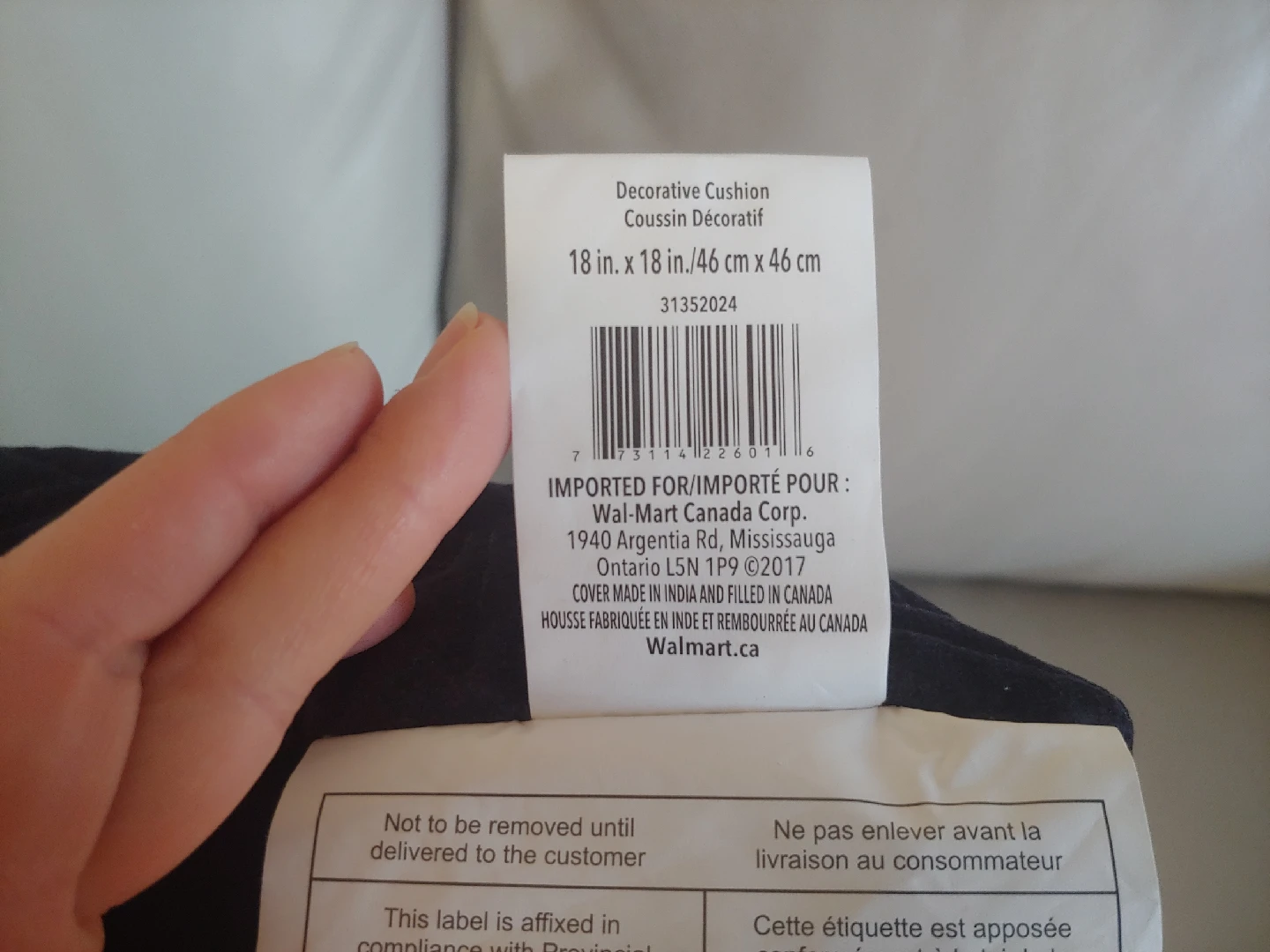 2 New Decorative Cushion - 18 in x 18 in - photo 5