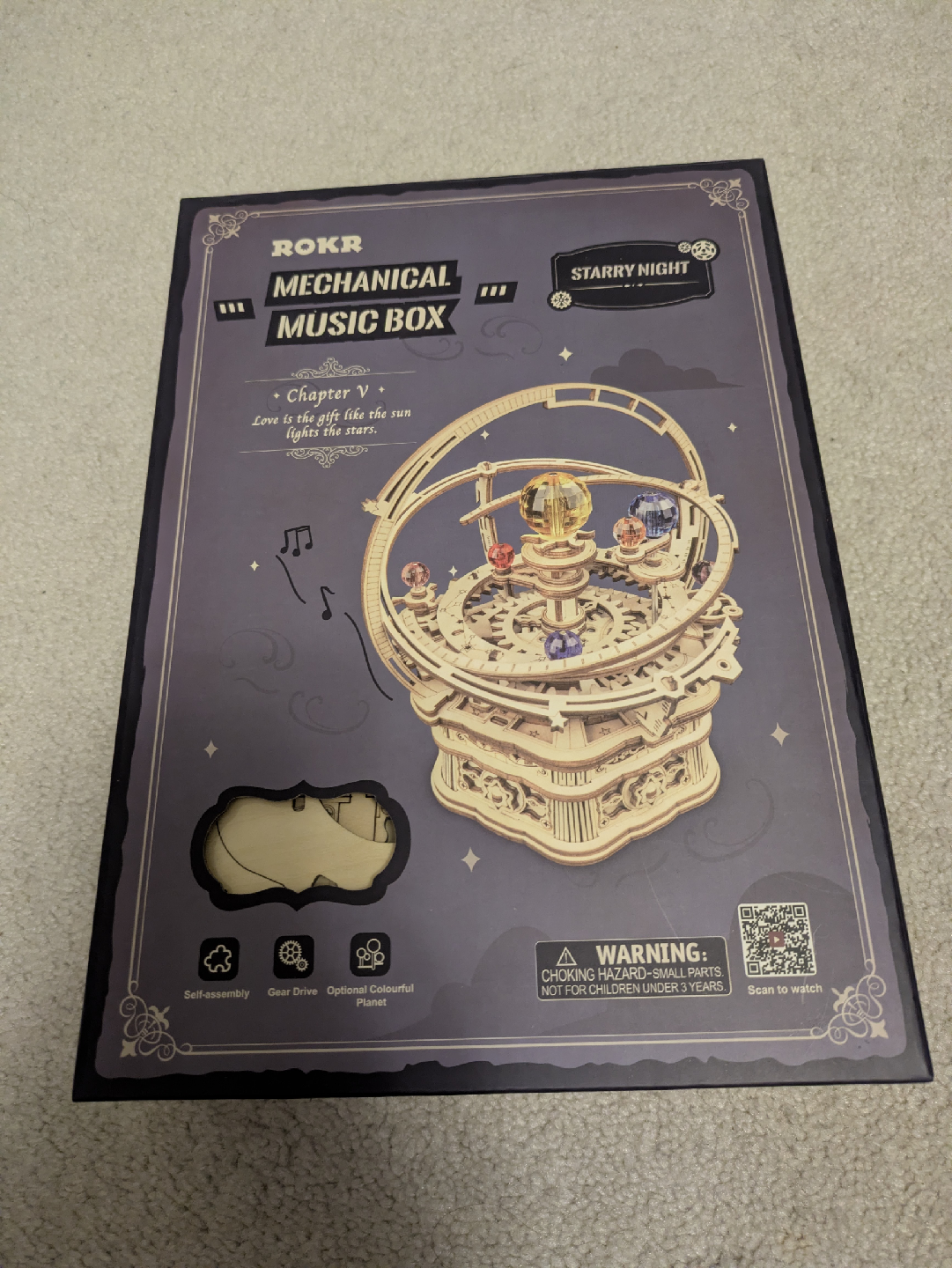 ROKR Starry Night AMK51 Mechanical Music Box