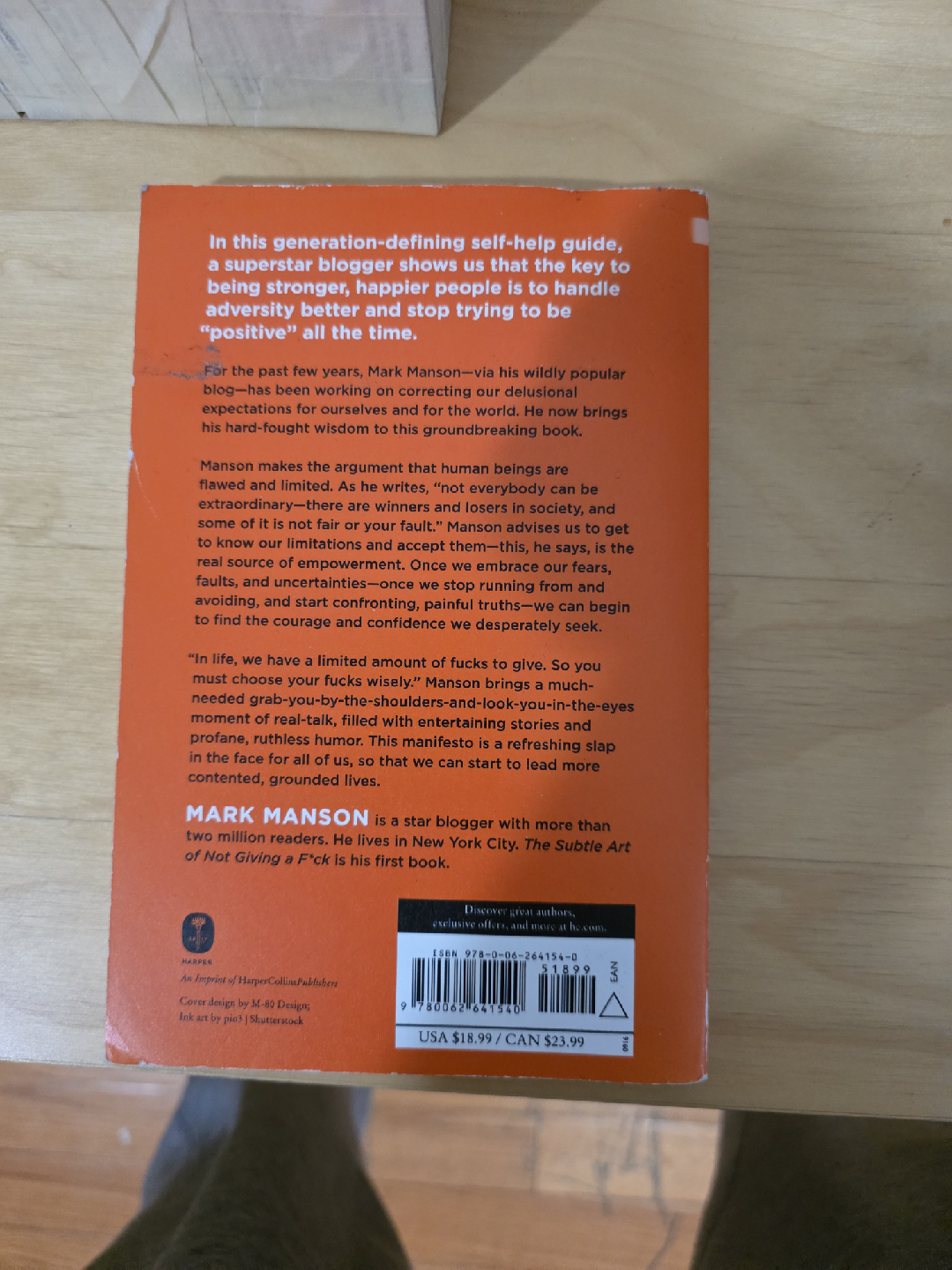 The Subtle Art of Not Giving a F*ck by Mark Manson - photo 2