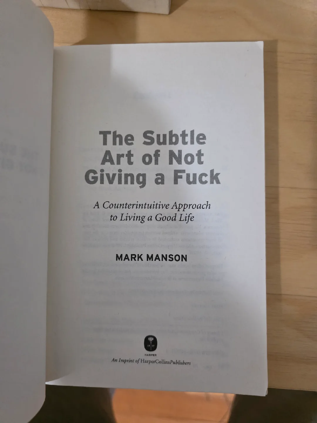 The Subtle Art of Not Giving a F*ck by Mark Manson image indicator(3)