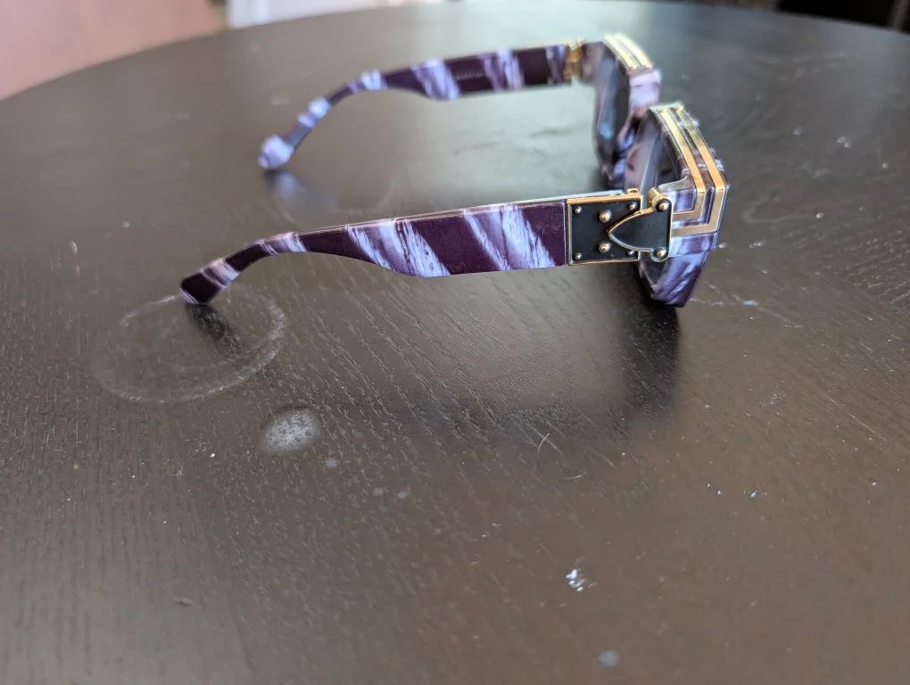 Sunglasses - Purple & White Pattern as worn by Takeoff image indicator(5)