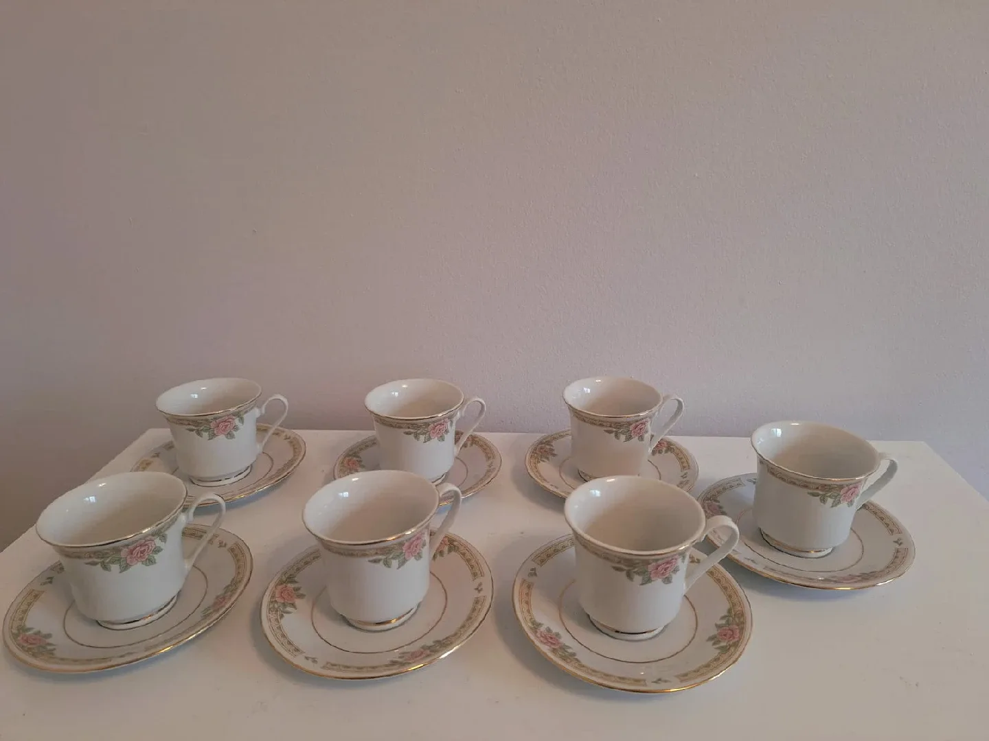 Beautiful Mini Cup and Saucer set image indicator(2)