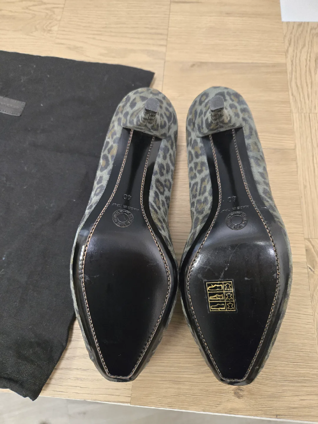 Dries Van Noten Leopard Print Heels - Size 40 image indicator(4)