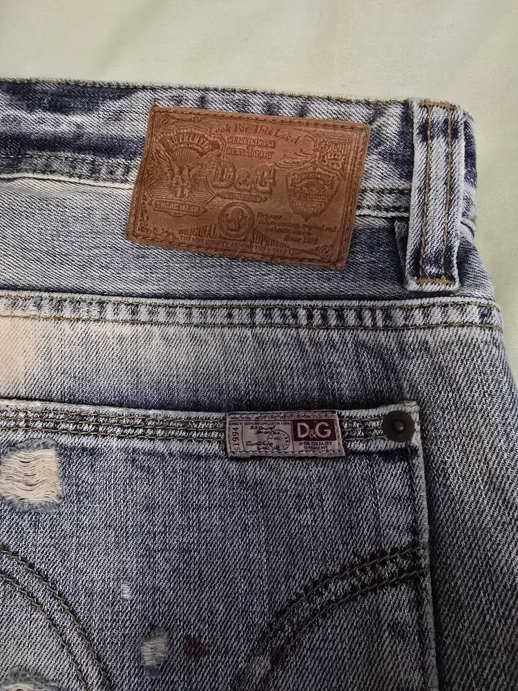 D&G Distressed Denim Jeans image indicator(4)
