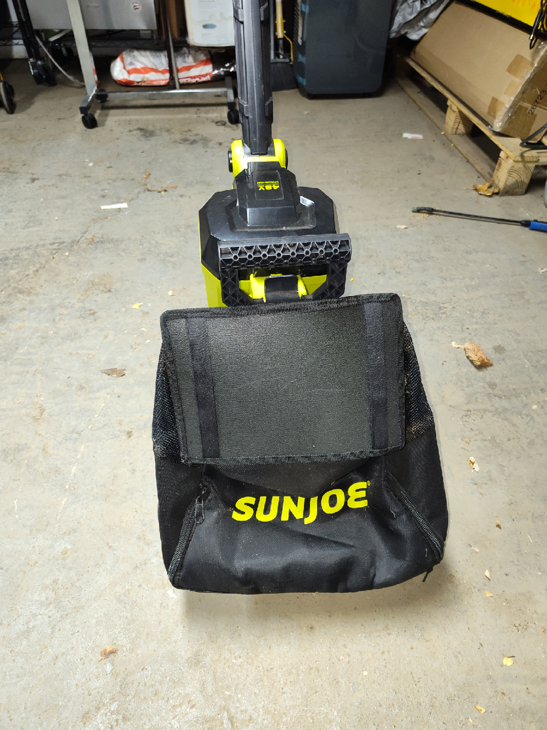 Sun Joe 48V Max Cordless Vacuum Mulcher - photo 3
