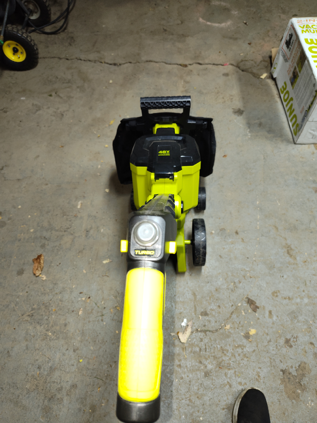 Sun Joe 48V Max Cordless Vacuum Mulcher - photo 4
