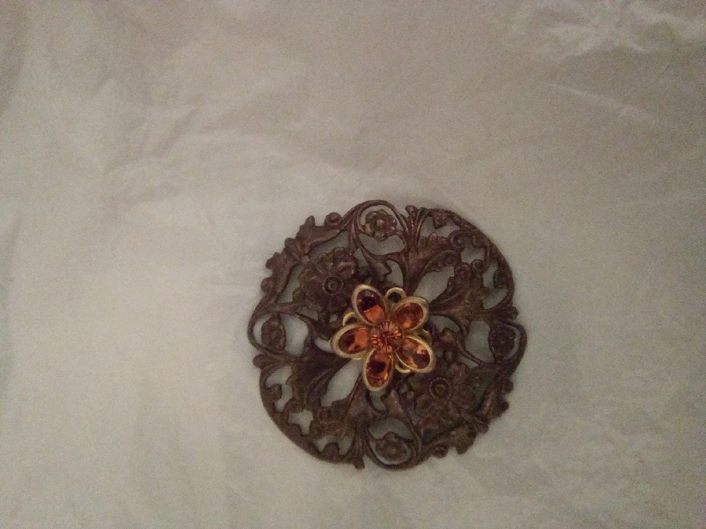 Vintage ornate for necklace (1) thumbnail
