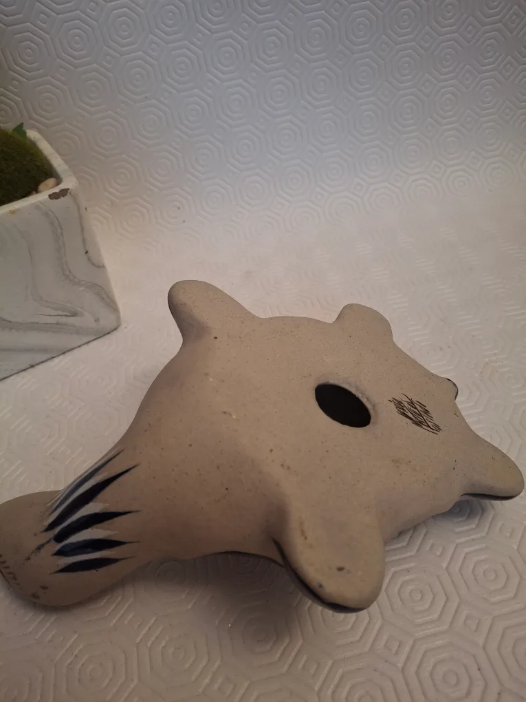 Mexico TonalaTurtle Ashtray - Hand Painted Ceramic image indicator(6)