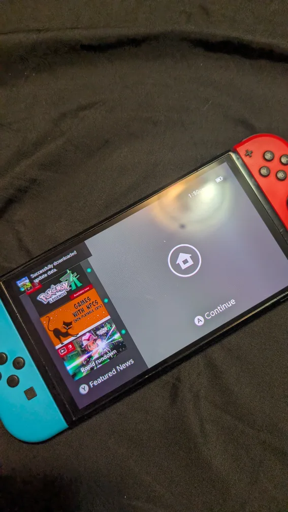 Nintendo Switch Console OLED image indicator(2)