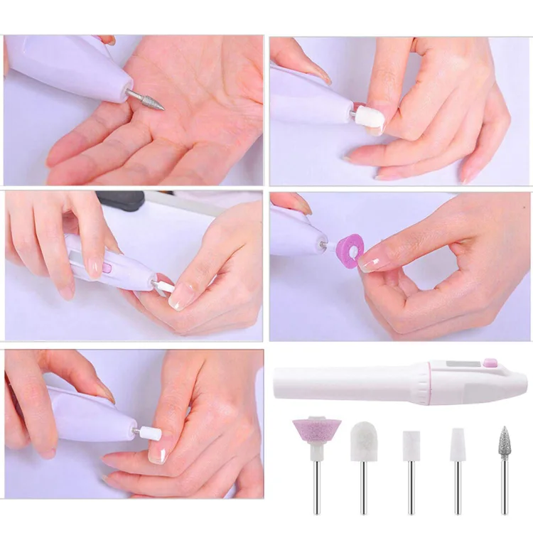 Dorakitten Electric Nail Drill Kit,Nail Polishing Tools image indicator(2)