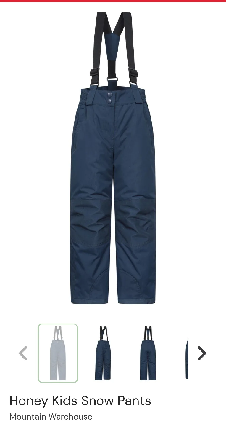 Kids Snow Pants unisex thumbnail