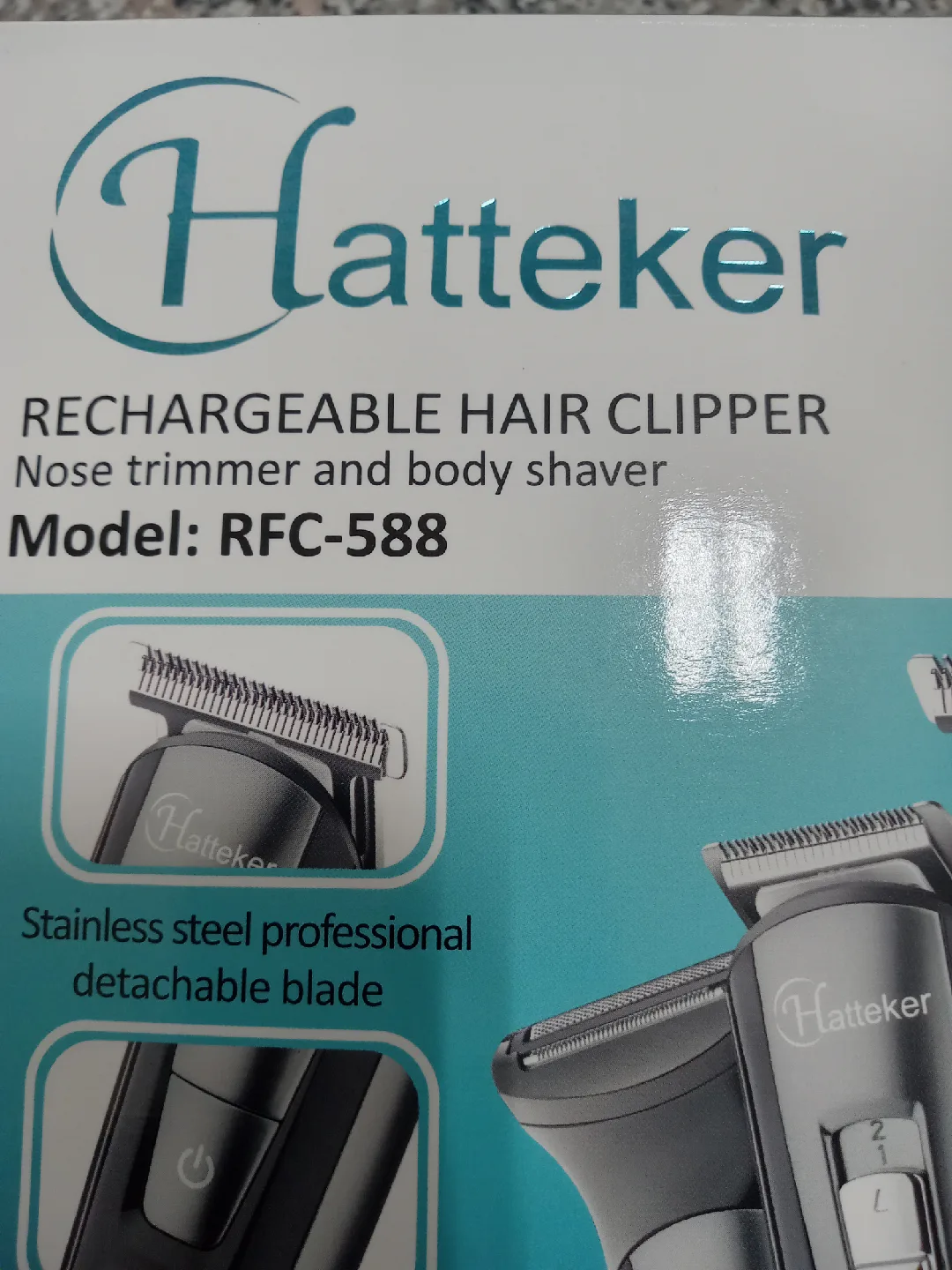 Hatteker RFC-588 Rechargeable Hair Clipper image indicator(4)