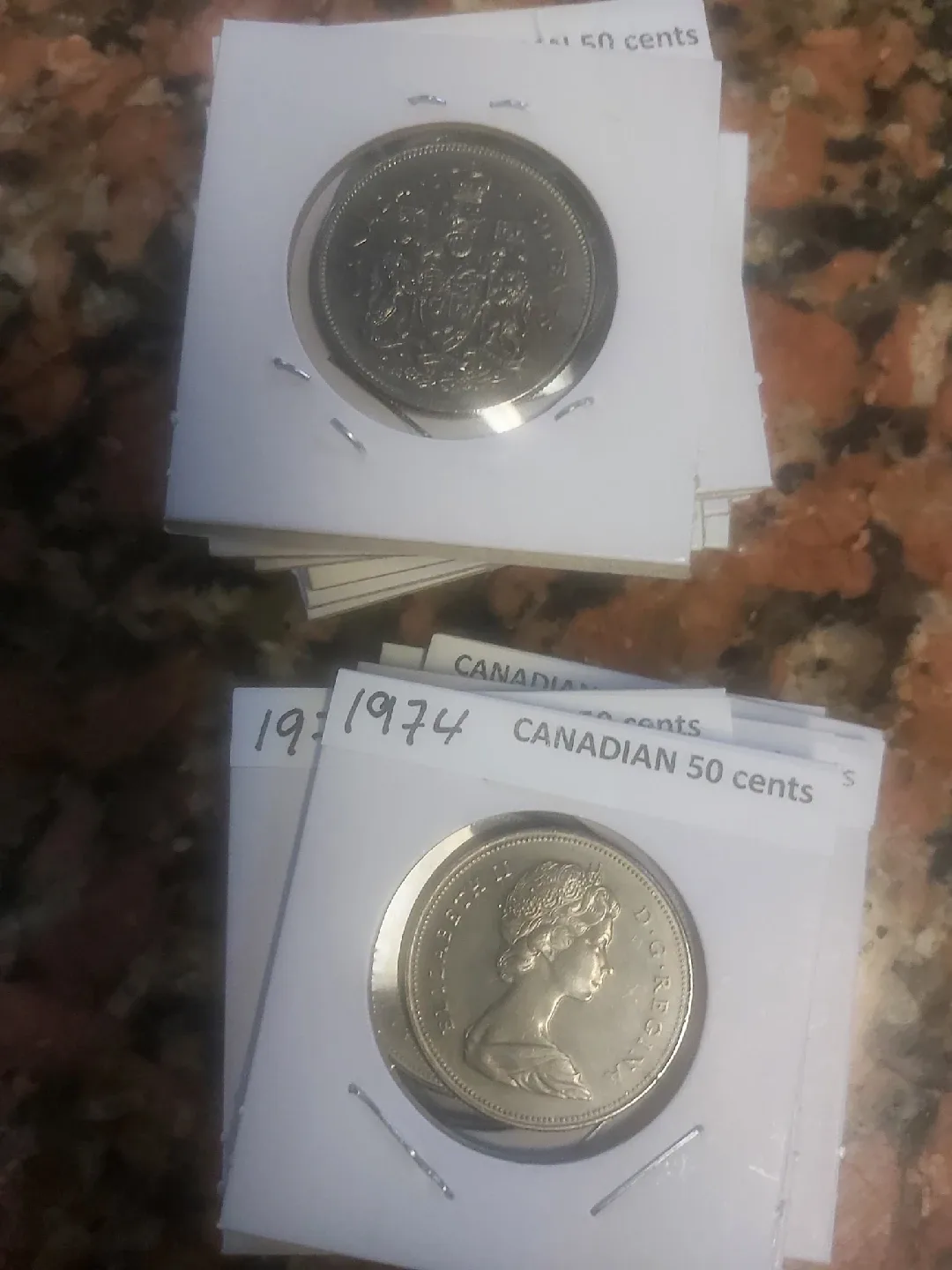 1974 Canadian 50 Cents Coin image indicator(3)