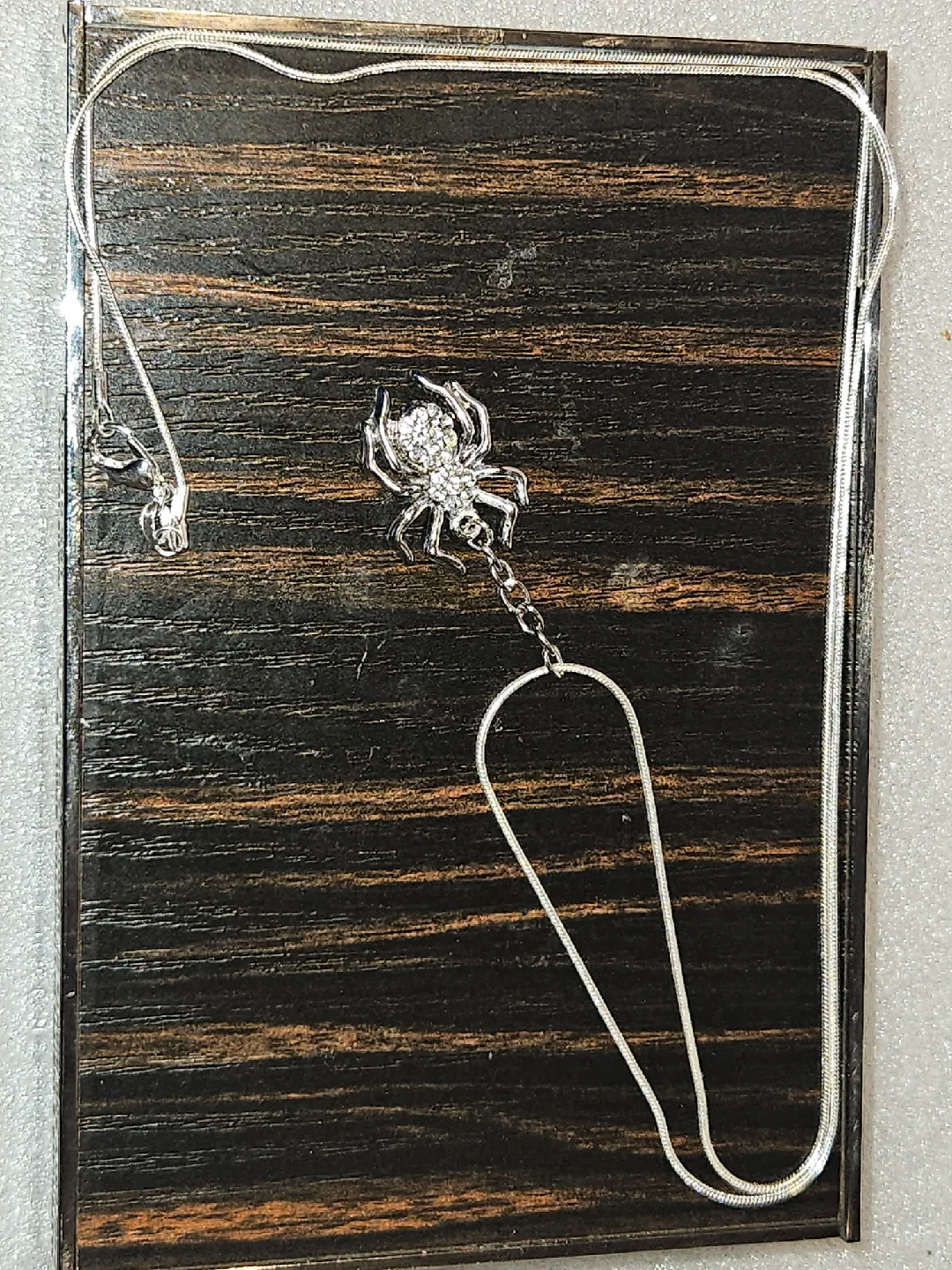 Spider Pendant Necklace with S925 Italian silver necklace image indicator(5)