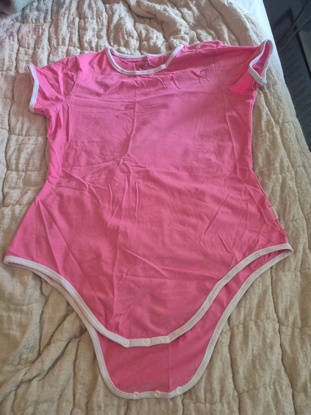 LittleForBig Pink Bodysuit - Size 2XL