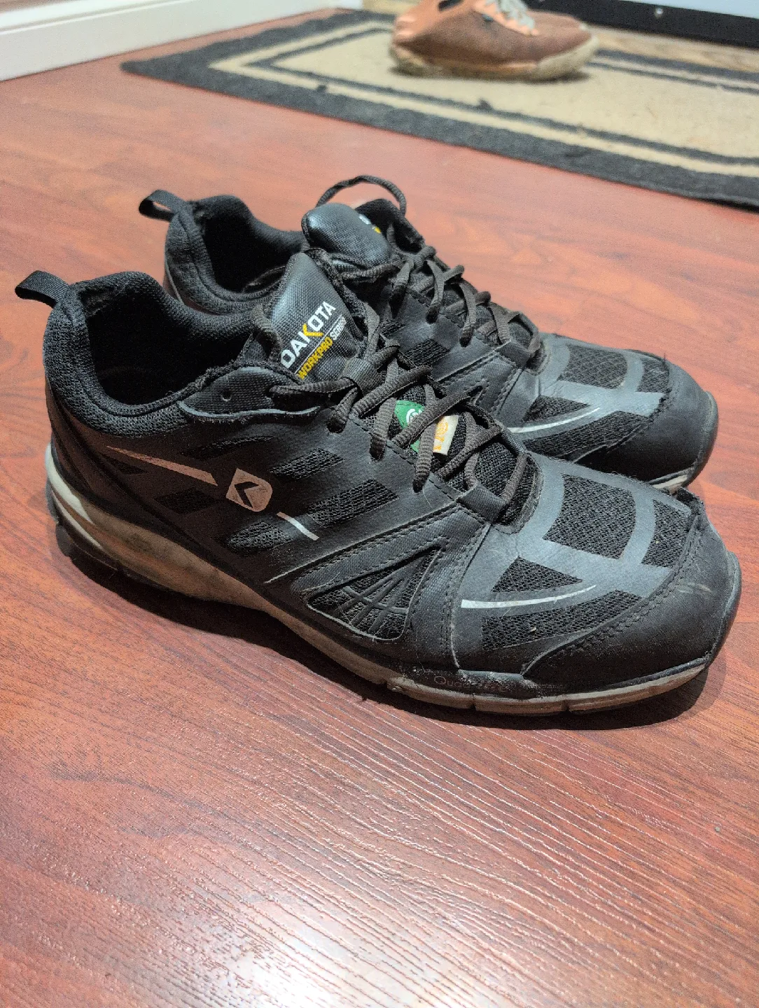 Lightweight Dakota Workpro Steel ToSeries Black Shoes image indicator(5)