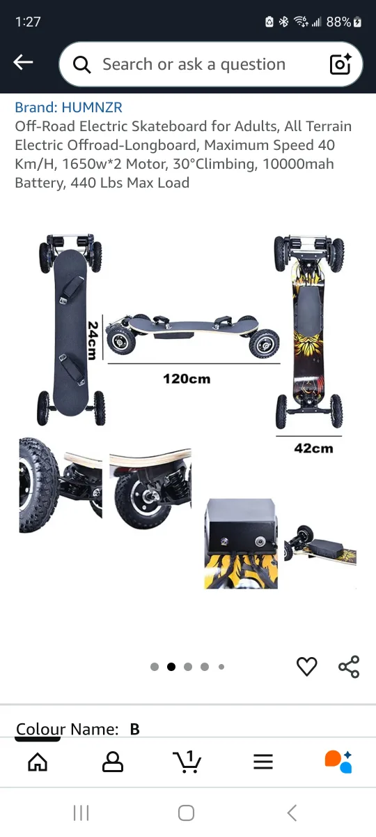 Electric Skateboard image indicator(6)