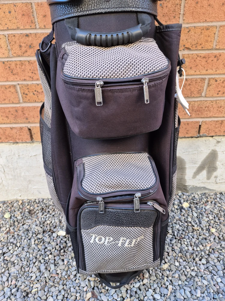 Top Flite Golf Bag - Black & Grey - photo 2