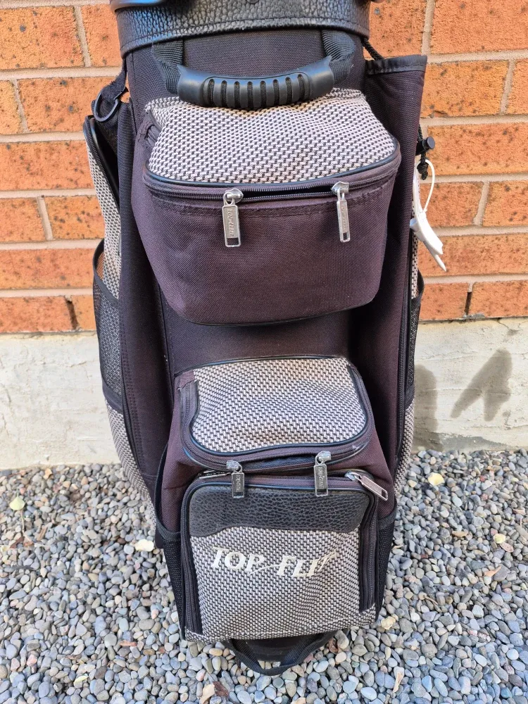 Top Flite Golf Bag - Black & Grey image indicator(2)