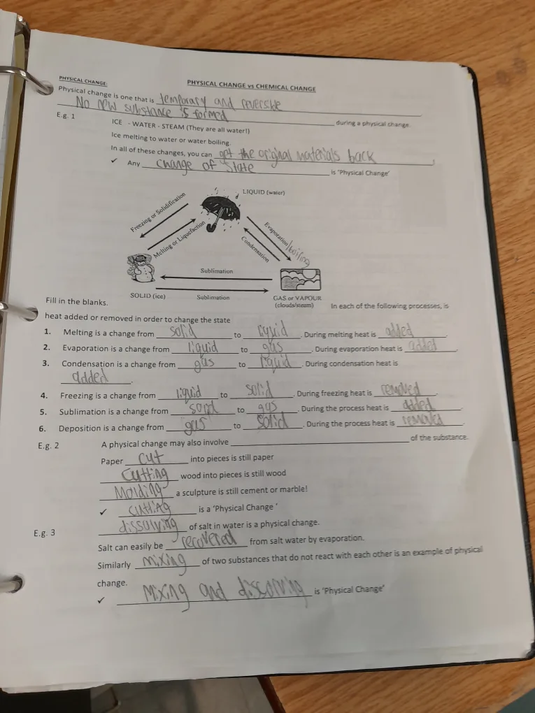 Grade 9 physics and chemistry notes thumbnail