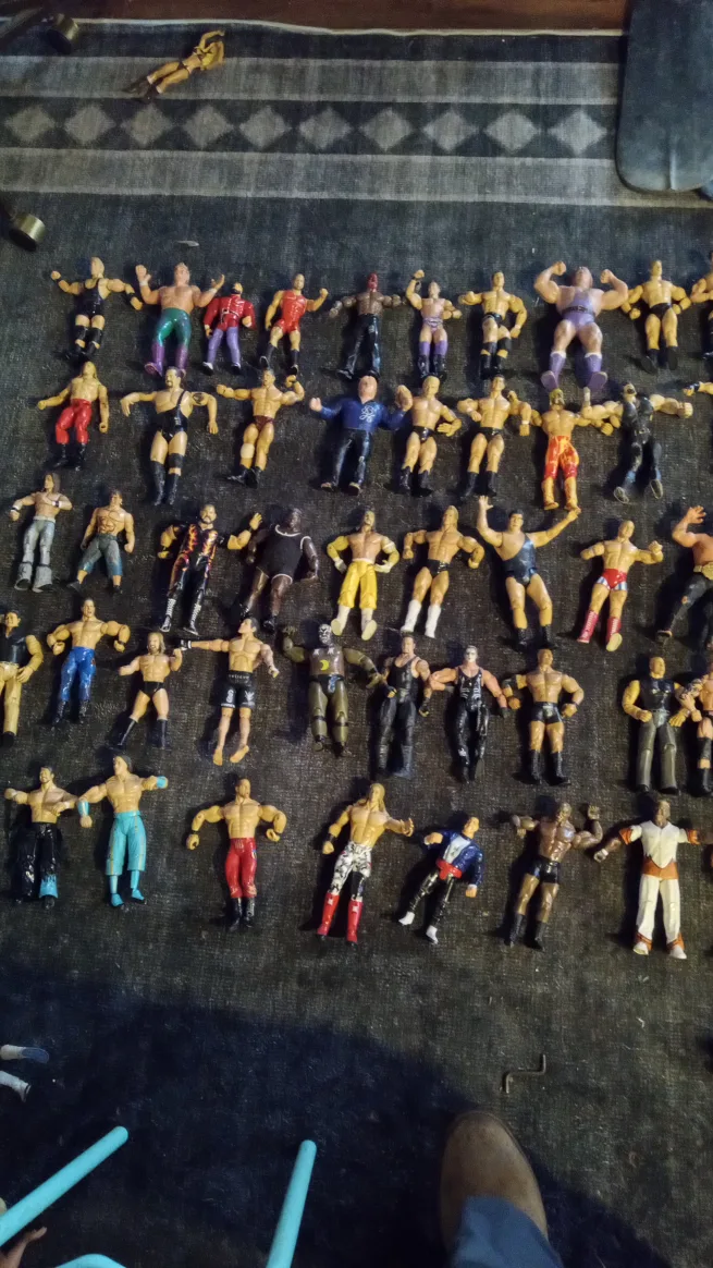 ventage wrestling dolls. thumbnail