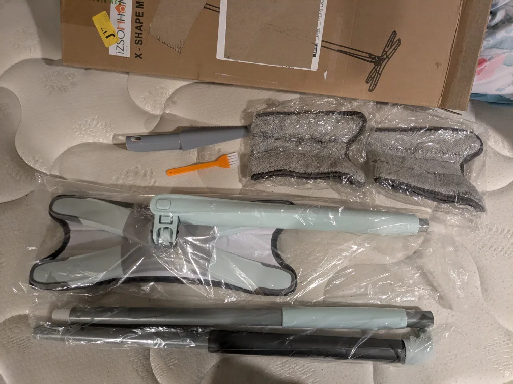 IZSONHOME X-Shape Mop - NEW image indicator(3)