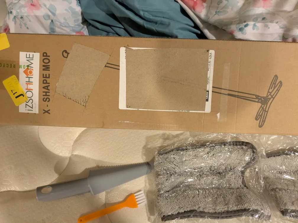 IZSONHOME X-Shape Mop - NEW image indicator(4)
